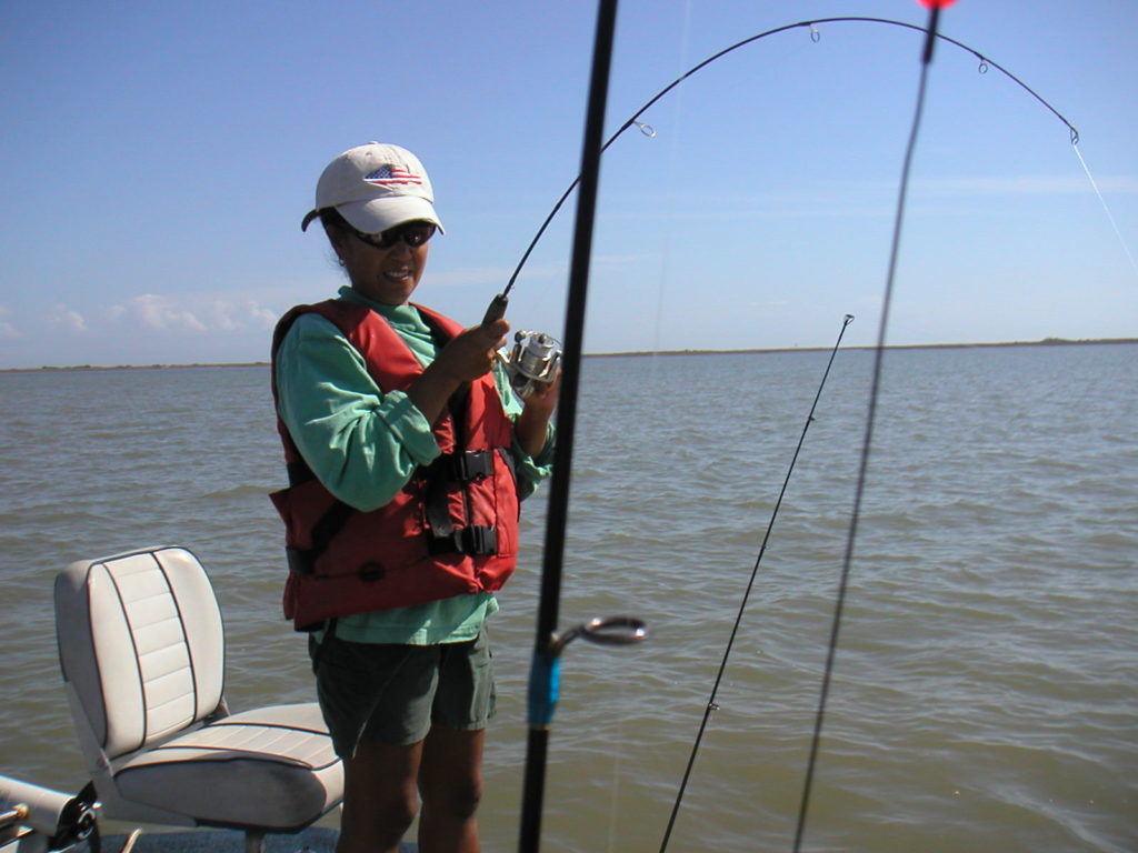 Drum Bending Pole on Intracoastal near Sargent